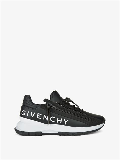 givenchy spectre runner sneakers in leather with zip|Givenchy Spectre Zip Runner Sneakers .